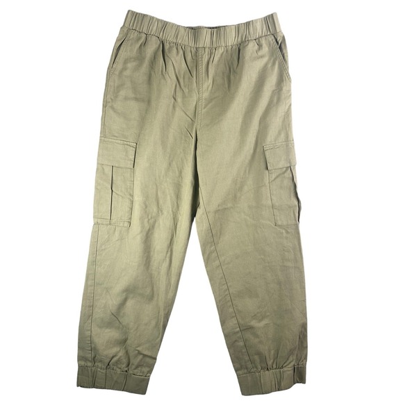 Good Luck Gem Women Green Cargo Pants YCGP1637 Size Large - Picture 1 of 7